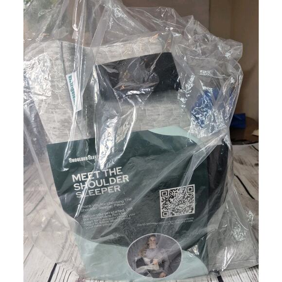 SHOULDER SLEEPER Pillow For Post-Op Shoulder Recovery, Injury Rehab & Sleep NIP - Picture 3 of 9
